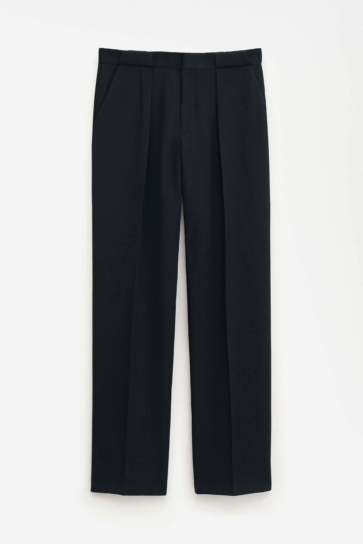 Relaxed Pleated Trousers